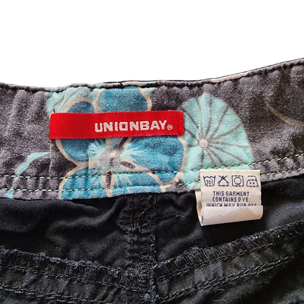 Juniors Union Bay Black Shorts Size 3 - Picture 4 of 12